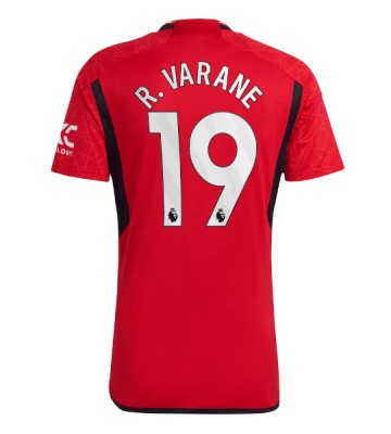 Manchester United Raphael Varane #19 Replika Hjemmebanetrøje 2023-24 Kortærmet